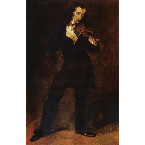 Eugene Delacroix, Paganini'nin Portresi Eugene Delacroix, Paganini'nin Portresi