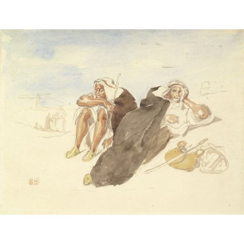 Eugene Delacroix, Oran Arapları