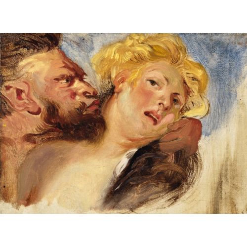 Eugene Delacroix, Peter-Paul Rubens'ten Sonra Bir Nympha'yı Kucaklayan Satir Eugene Delacroix, Peter-Paul Rubens'ten Sonra Bir Nympha'yı Kucaklayan Satir
