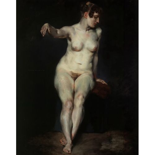 Eugene Delacroix, Oturan Çıplak