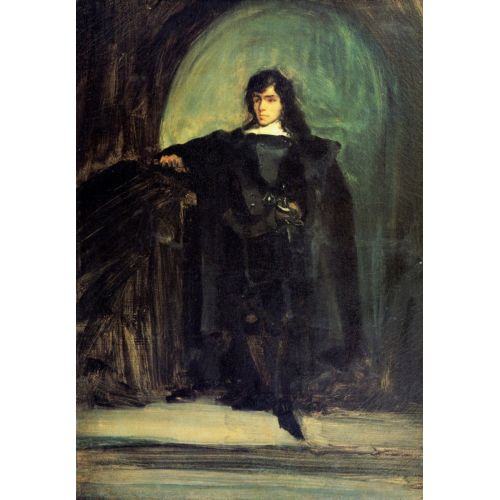 Eugene Delacroix, Self-Portrait As Ravenswood Eugene Delacroix, Self-Portrait As Ravenswood