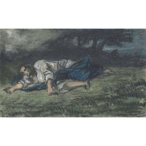 Eugene Delacroix, The Agony In The Garden 2 Eugene Delacroix, The Agony In The Garden 2