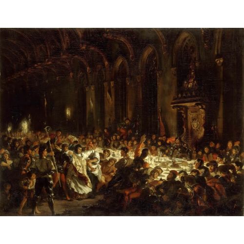 Eugene Delacroix, The Assassination Of The Bishop Of Liege Eugene Delacroix, The Assassination Of The Bishop Of Liege