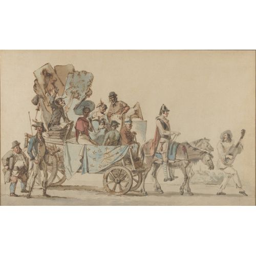 Eugene Delacroix, Seyahatte Dramatik Sanatçılar Eugene Delacroix, Seyahatte Dramatik Sanatçılar