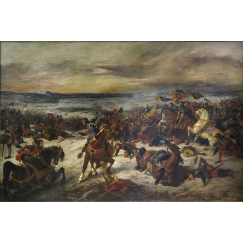 Eugene Delacroix, The Battle Of Nancy Eugene Delacroix, The Battle Of Nancy