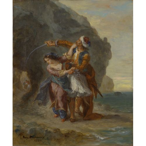 Eugene Delacroix, Abydos Gelin Eugene Delacroix, Abydos Gelin