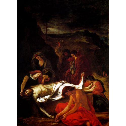 Eugene Delacroix, The Entombment Of Christ Eugene Delacroix, The Entombment Of Christ