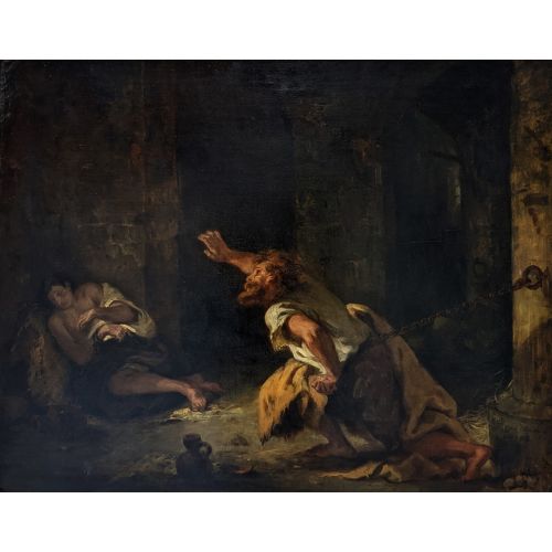 Eugene Delacroix, The Prisoner Of Chillon Eugene Delacroix, The Prisoner Of Chillon