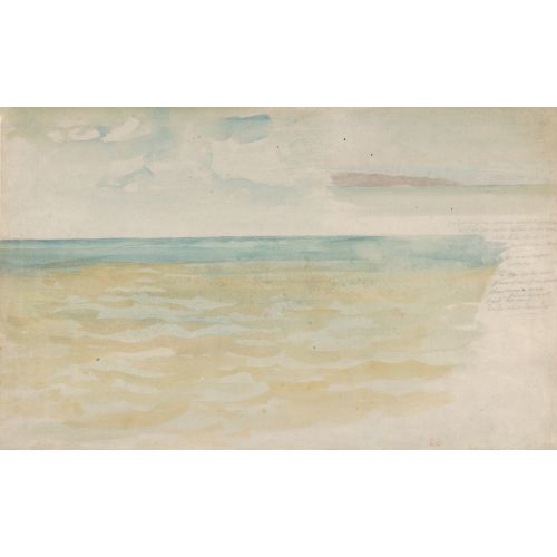 Eugene Delacroix, The Sea At Dieppe Eugene Delacroix, The Sea At Dieppe