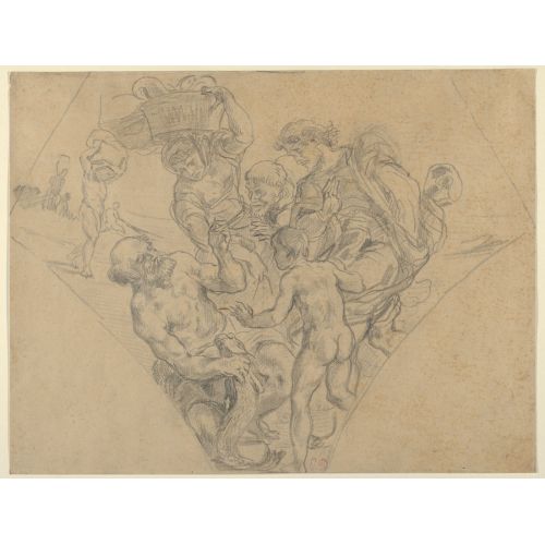Eugene Delacroix, The Tribute Money Eugene Delacroix, The Tribute Money