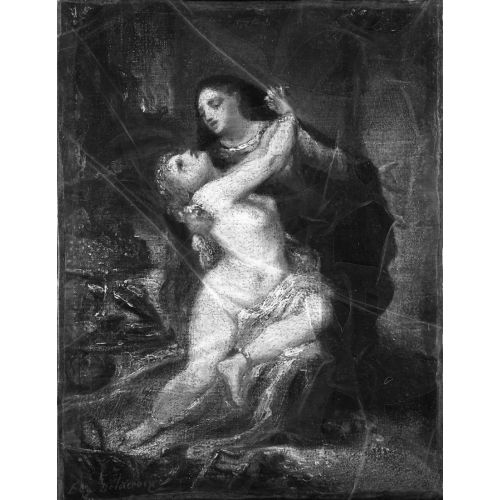 Eugene Delacroix, Two Figures Eugene Delacroix, Two Figures