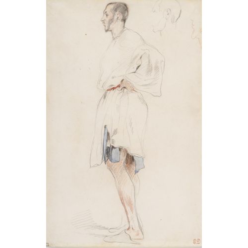 Eugene Delacroix, Un Maure Eugene Delacroix, Un Maure