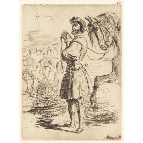Eugene Delacroix, Un Seigneur Du Temps De Francois Eugene Delacroix, Un Seigneur Du Temps De Francois