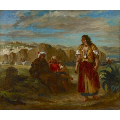 Eugene Delacroix, View Of Tangier Eugene Delacroix, View Of Tangier