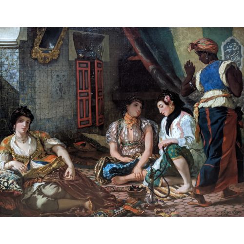 Eugène Delacroix, Apartmanlarında Cezayir Kadınları Romantizm Eugène Delacroix, Apartmanlarında Cezayir Kadınları Romantizm Sanat Akımları Eugène Delacroix, Apartmanlarında Cezayir