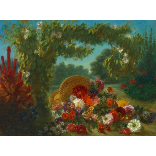 Eugene Delacroix, Çiçek Sepeti