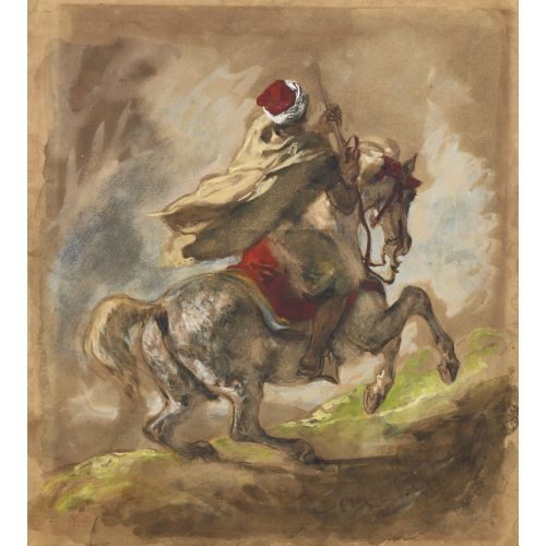 Eugene Delacroix, Galop Yapan Arap Süvari Eugene Delacroix, Galop Yapan Arap Süvari