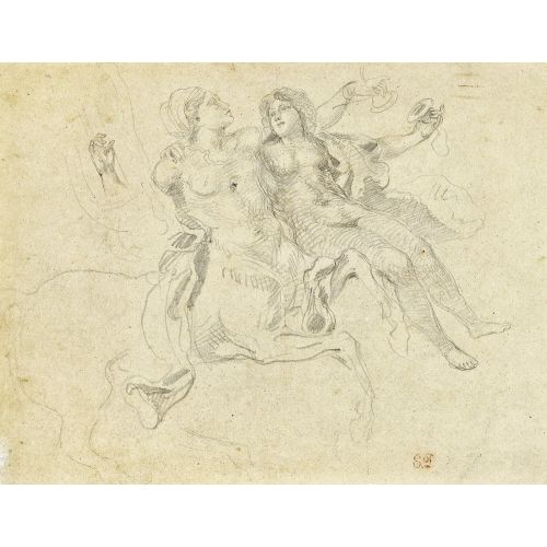 Eugene Delacroix, Kentaur Ve Lapith