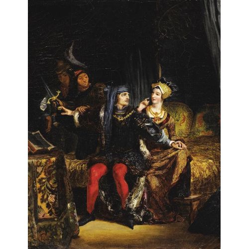 Eugene Delacroix, Vı. Charles Ve Odette De Champdivers