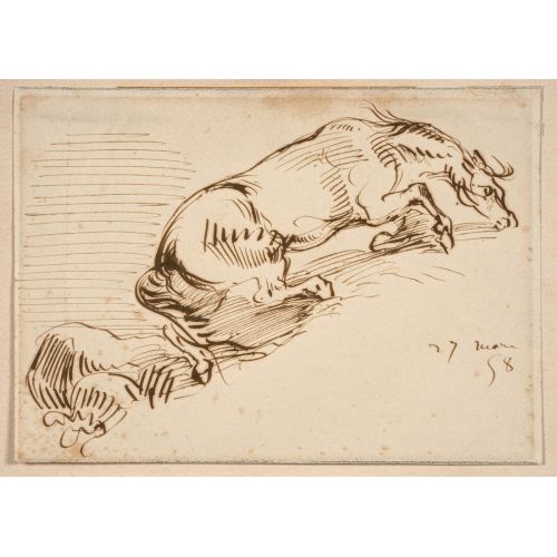 Eugene Delacroix, Tırmanan At Eugene Delacroix, Tırmanan At
