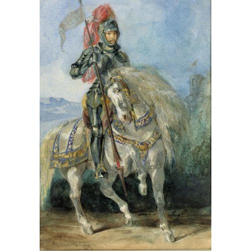 Eugene Delacroix, Zırhlı Şövalye