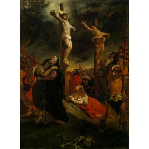 Eugène Delacroix, Christ on the Cross Romance Art Movements Eugène Delacroix, Christ on the Cross, Romance, can be purchased or
