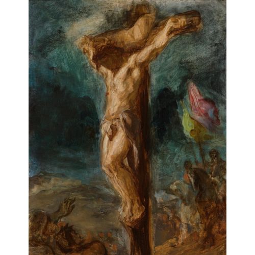 Eugene Delacroix, Haç Üzerinde Mesih 2 Eugene Delacroix, Haç Üzerinde Mesih 2