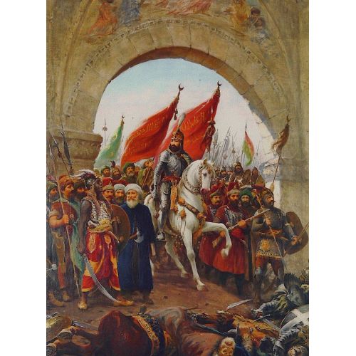 Fausto Zonaro, Fatih Sultan Mehmed İstanbul Girişi