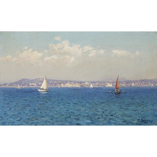 Fausto Zonaro, French Riviera Realism Fausto Zonaro French Riviera Realism Art Movements Canvas, Drawing Paper Prints, Reproduction Oil Painting and High Resolution