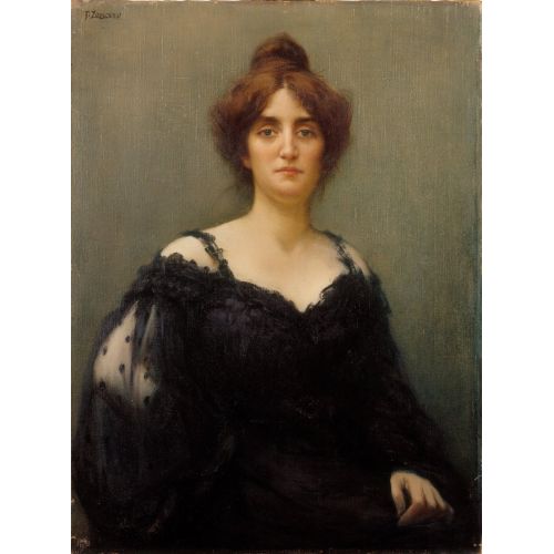 Fausto Zonaro, My Wife Elisa Fausto Zonaro, My Wife Elisa
