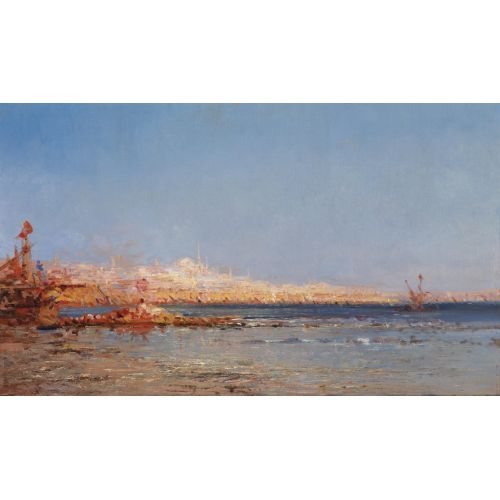 Felix Ziem, View Of Constantinople