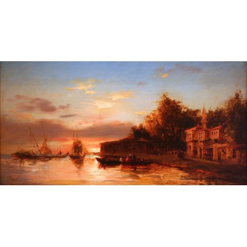 Felix Ziem, İstanbul Manzarası II Felix Ziem, İstanbul Manzarası II