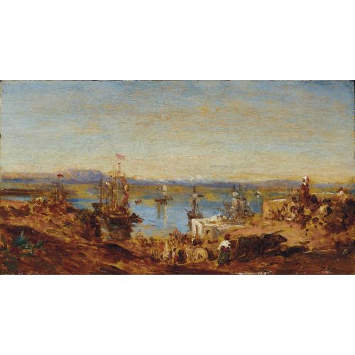 Felix Ziem, Sur Les Hauteurs Alger