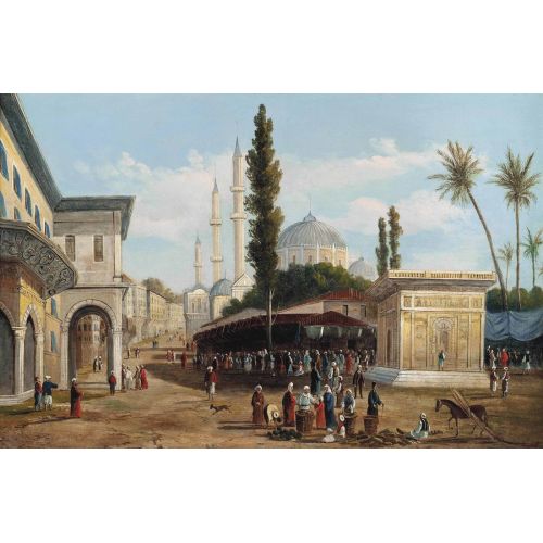Felix Ziem, Tophane Meydanı İstanbul Felix Ziem, Tophane Meydanı İstanbul