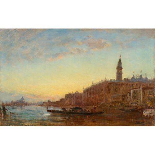 Felix Ziem, Canal Grande In Venice