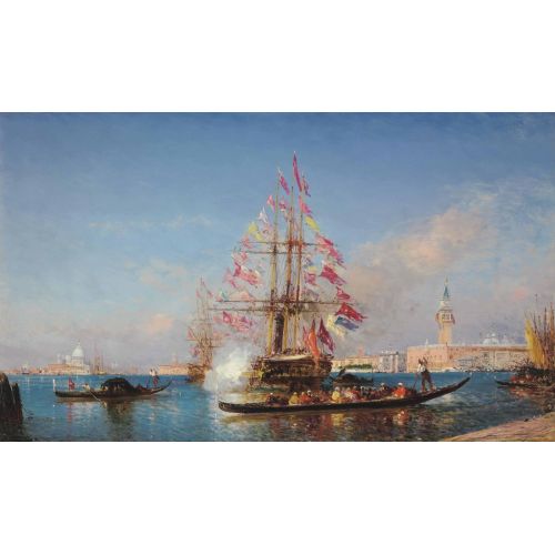 Felix Ziem, Coup De Canon Venise