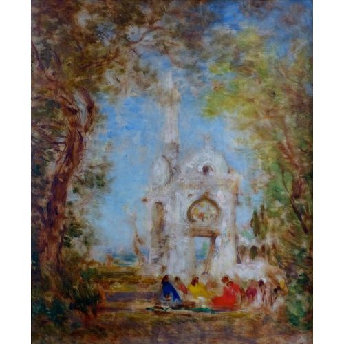 Felix Ziem, Constantinople 1860