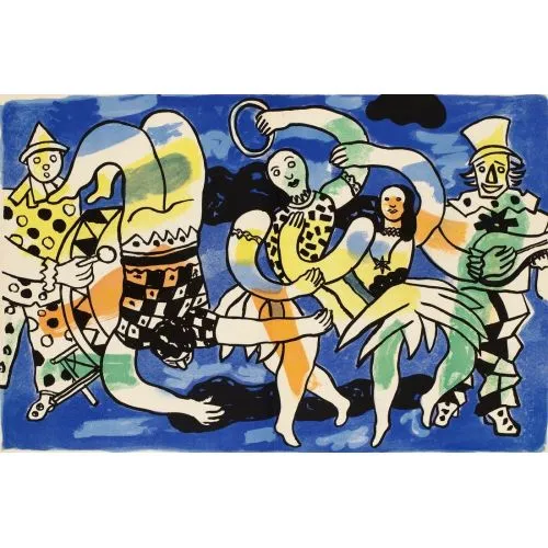 Fernand Léger, Acrobats And Clowns | Arthipo