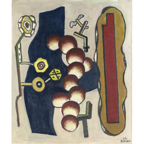 Fernand Leger, Composition Aux Dix Boules