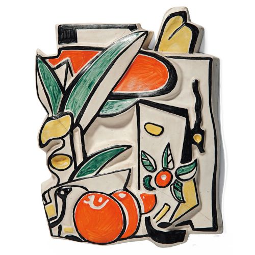 Fernand Leger, Composition Aux Fruits En Trois Couleurs