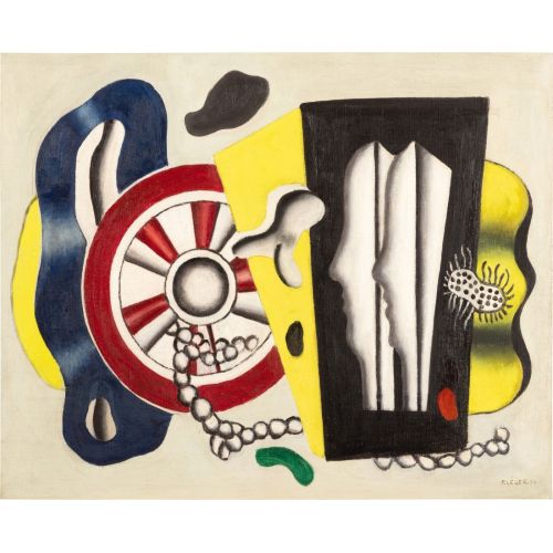 Fernand Leger, Composition Aux Profils