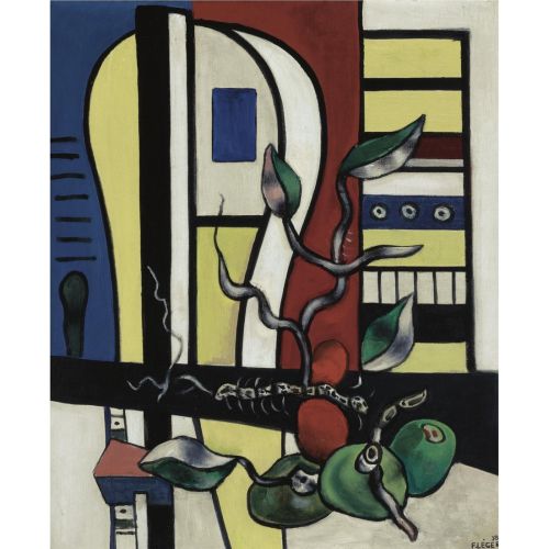 Fernand Leger, Composition Aux Trois Fruits