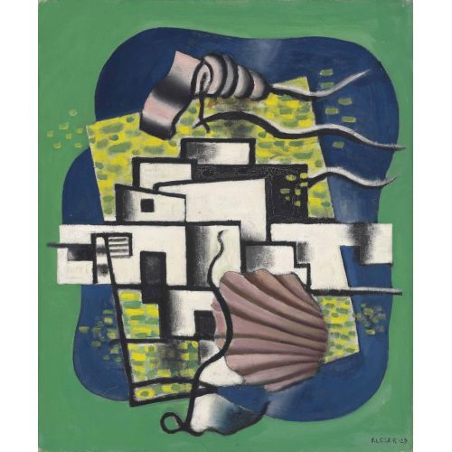 Fernand Leger, Composition Avec Coquille