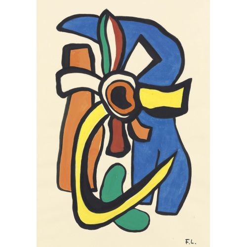 Fernand Leger, Composition Murale Fernand Leger, Composition Murale