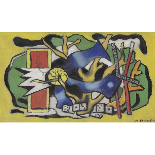 Fernand Leger, Composition Sur Fond Jaune Fernand Leger, Composition Sur Fond Jaune