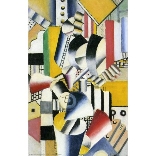 Fernand Leger, Contrast Of Forms 3 Fernand Leger, Contrast Of Forms 3