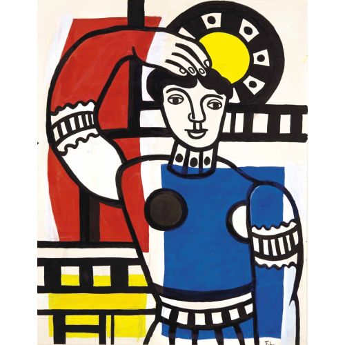 Fernand Leger, Danseuse Au Tambourin Fernand Leger, Danseuse Au Tambourin