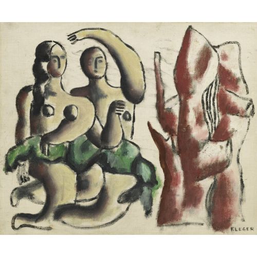 Fernand Leger, Ağaç Kütüğünde Dansçılar