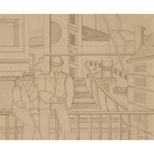 Fernand Leger, Deux Hommes Dans La Ville Fernand Leger, Deux Hommes Dans La Ville