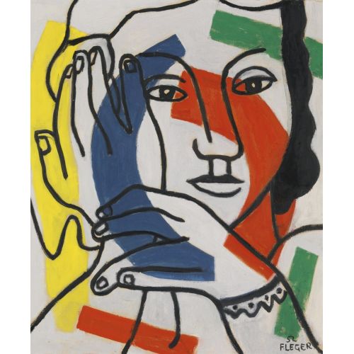 Fernand Leger, Deux Mains Et Une Figure Fernand Leger, Deux Mains Et Une Figure